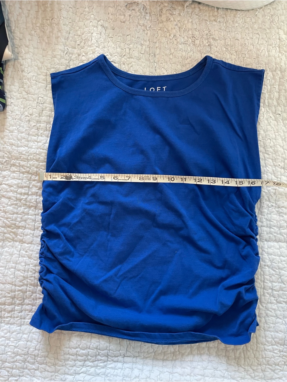 LOFT Ruched Tank Top - Picture 9 of 14